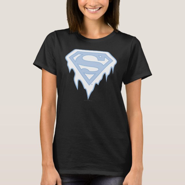 Supergirl Blue Logotyp Tröja (Framsida)