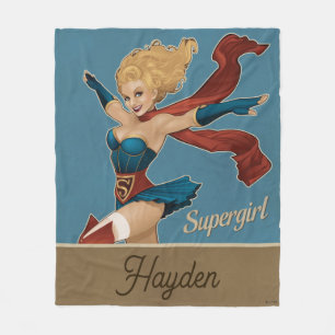 Supergirl Bombshell Fleecefilt
