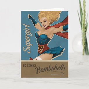 Supergirl Bombshell Kort