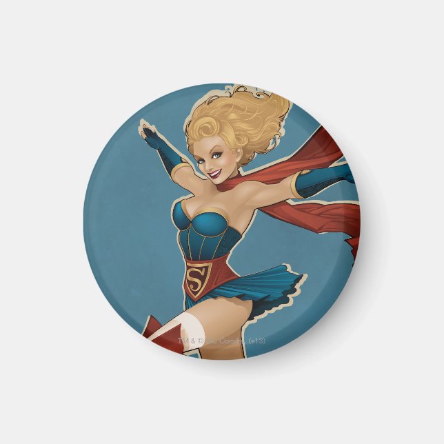 Supergirl Bombshell Magnet (Framsidan)