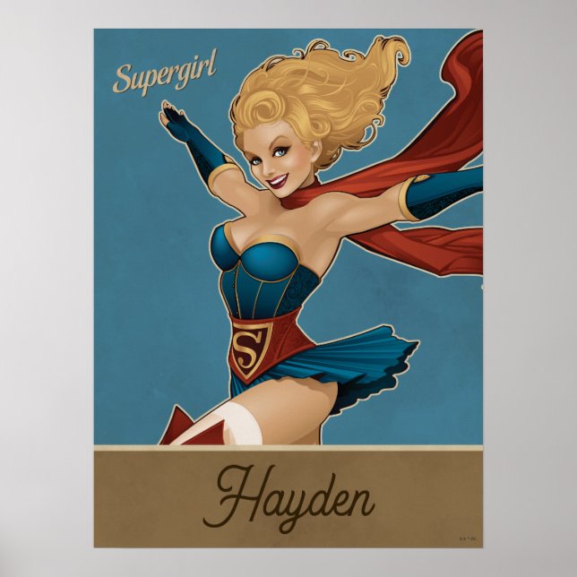 Supergirl Bombshell Poster (Framsidan)