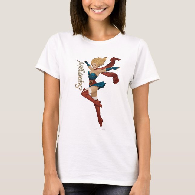 Supergirl Bombshell T-shirt (Framsida)