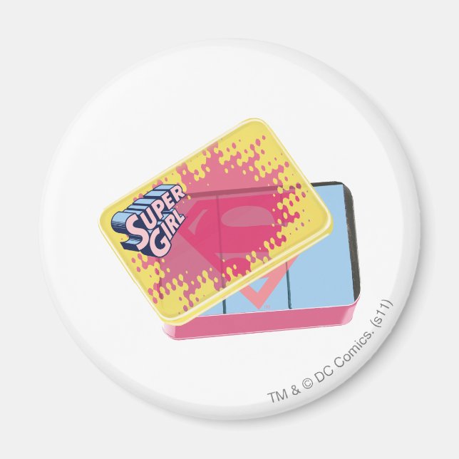 Supergirl Box Magnet (Framsidan)