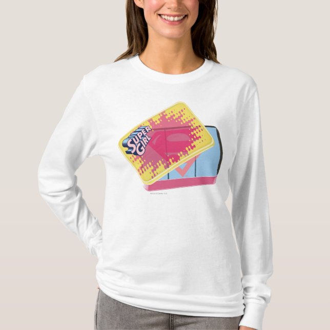 Supergirl boxas t-shirt (Framsida)