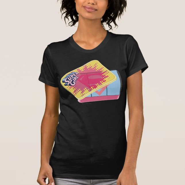 Supergirl boxas t shirt (Framsida)