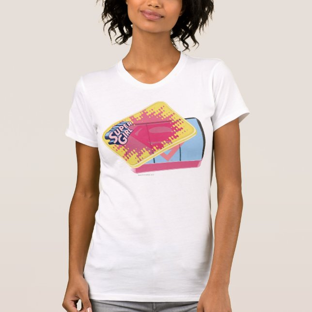 Supergirl boxas t-shirt (Framsida)