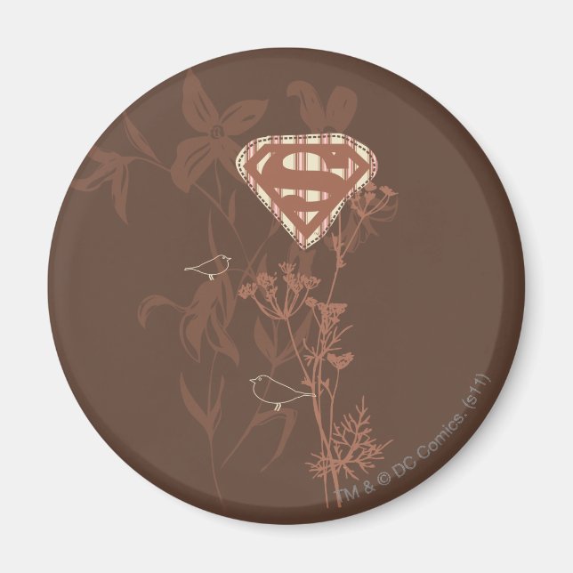 Supergirl Brown Bird Magnet (Framsidan)