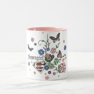 Supergirl Butterflies Mugg