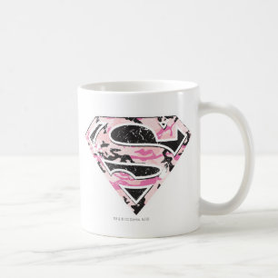 Supergirl Camouflage Logotyp Kaffemugg