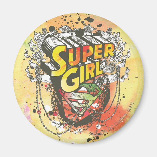 Supergirl Chains Magnet (Framsidan)