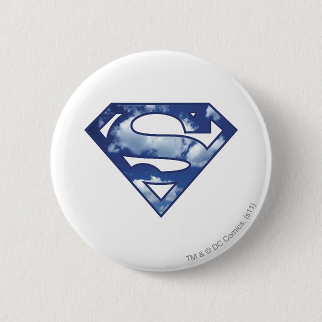 Supergirl Cloud Logotyp Knapp (Framsida)