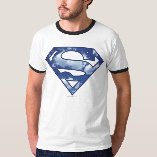 Supergirl Cloud Logotyp T-shirt (Framsida)