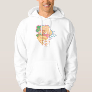Supergirl Colorful Cloud Logotyp Sweatshirt