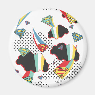 Supergirl Crazy Himlar Magnet