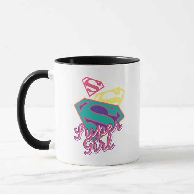 Supergirl Cursive Mugg (Vänster)