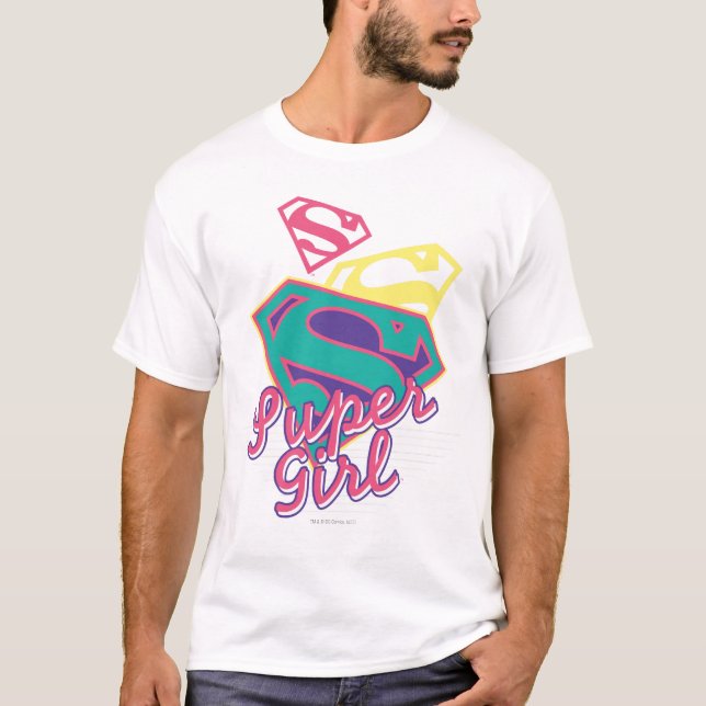Supergirl Cursive Tröja (Framsida)