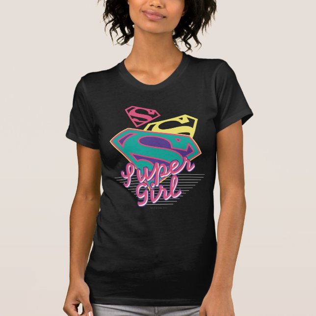 Supergirl Cursive Tröja (Framsida)