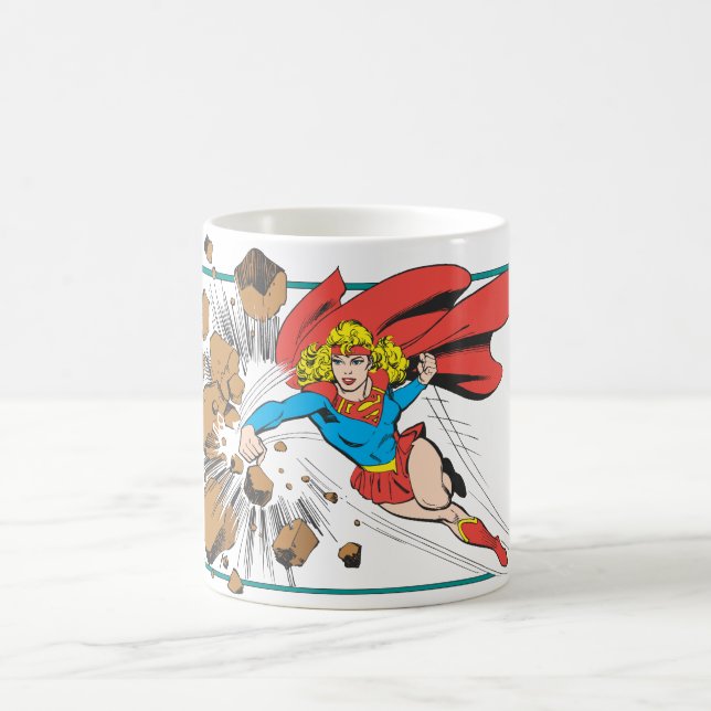 Supergirl Destroys Boulder Kaffemugg (Center)