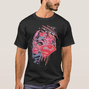 Supergirl Diamonds och Läppar Tee