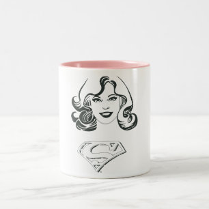 Supergirl disposition 1 Två-Tonad mugg