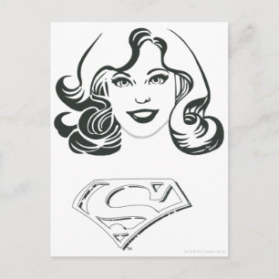 Supergirl disposition 1 vykort