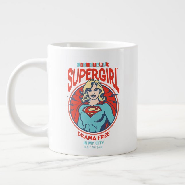 Supergirl Drama gratis i min stad Jumbo Mugg (Vänster)