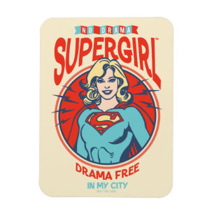 Supergirl Drama gratis i min stad Magnet