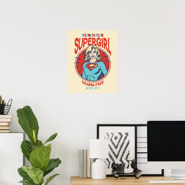 Supergirl Drama gratis i min stad Poster (Hemmakontoret)