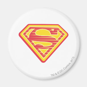 Supergirl Far-Out-Logotyp Magnet