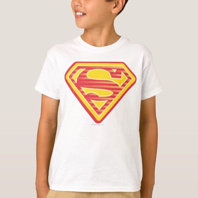 Supergirl Far-Out-Logotyp T Shirt (Framsida)
