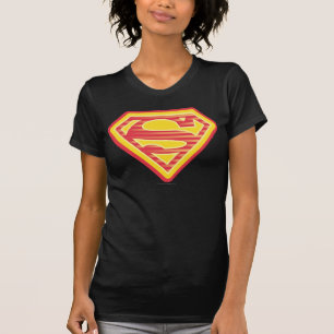 Supergirl Far-Out logotyp T-shirt