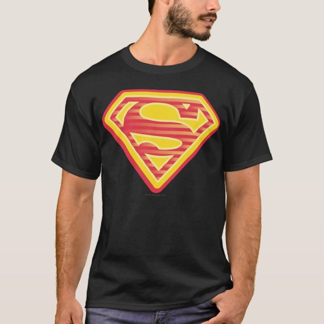 Supergirl Far-Out-Logotyp T Shirt (Framsida)