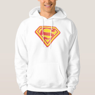 Supergirl Far-Out-Logotyp Tröja Med Luva