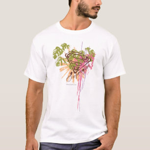 Supergirl färgstänk t-shirt