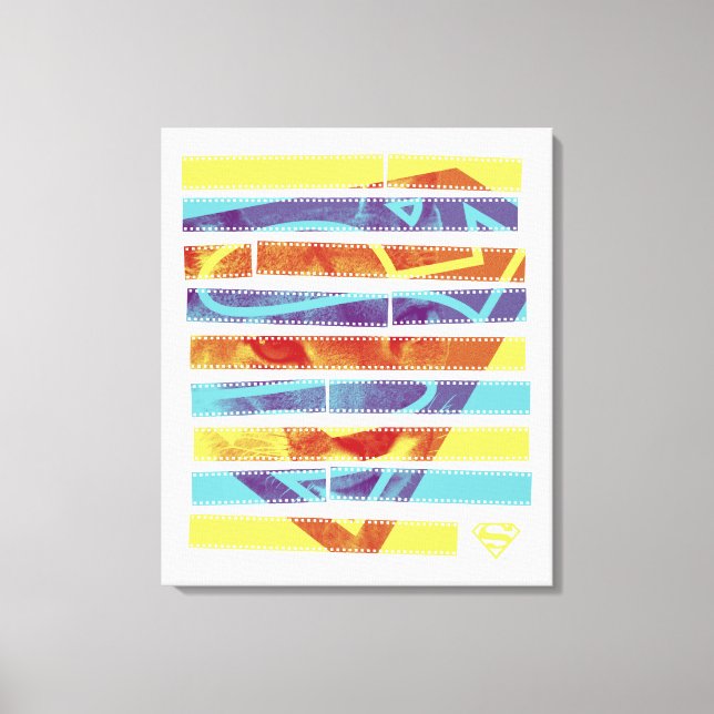 Supergirl Filmremsa Canvastryck (Framsida)