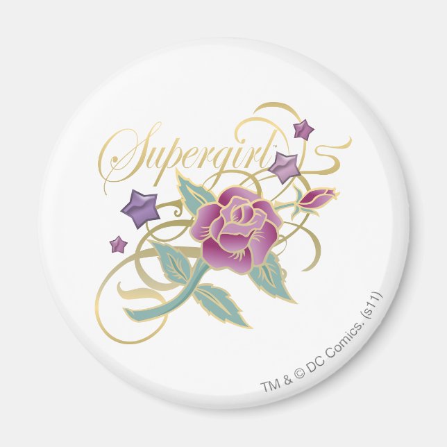 Supergirl Finare Ro Magnet (Framsidan)