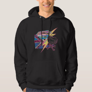 Supergirl flagga och Crossbones Sweatshirt Med Luva