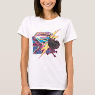 Supergirl flagga och Crossbones Tee