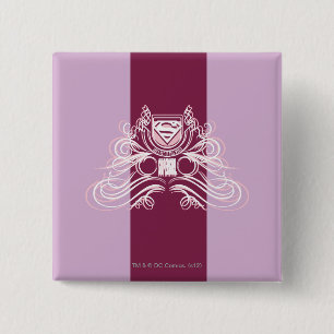 Supergirl Flourish Design Knapp
