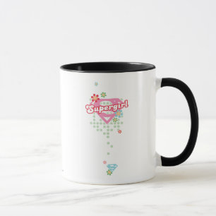 Supergirl Flower Galenhet Mugg