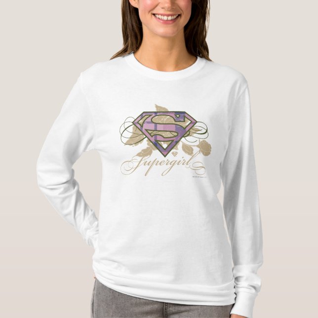Supergirl Flowers Tee (Framsida)