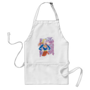 Supergirl Galaxy Förkläde
