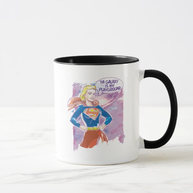 Supergirl Galaxy Mugg (Höger)