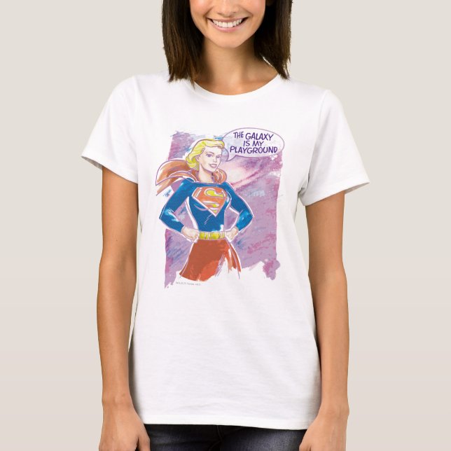 Supergirl Galaxy Tröja (Framsida)