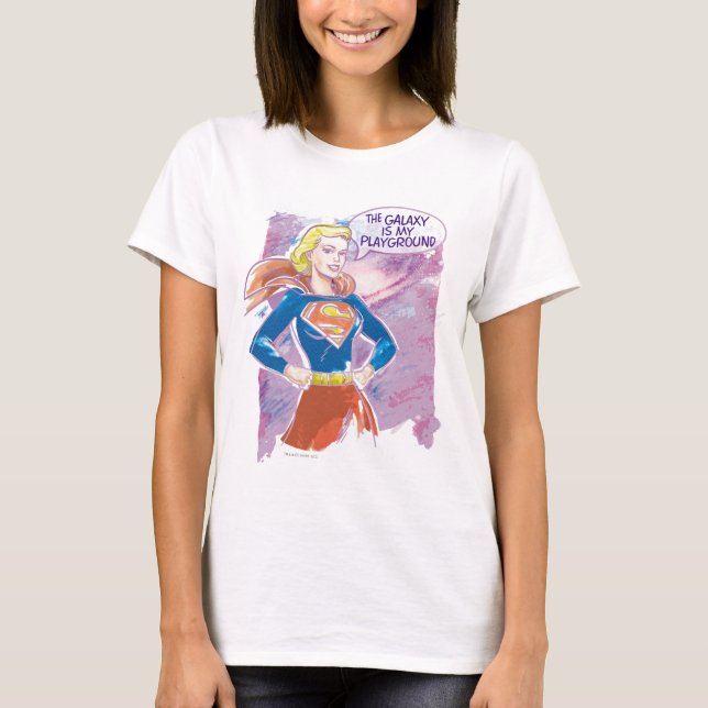 Supergirl Galaxy Tröja (Framsida)