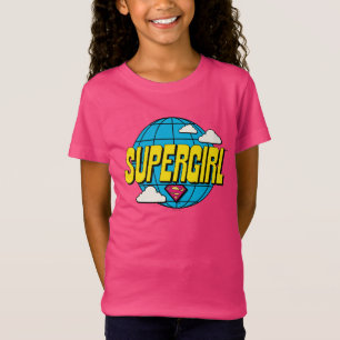 Supergirl Global Pop Grafik T Shirt