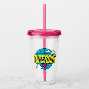 Supergirl Global Pop Grafik Take Away Mugg
