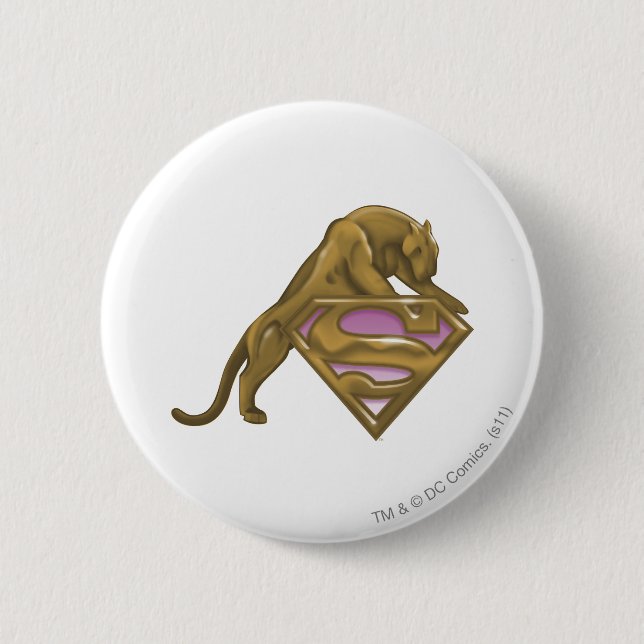 Supergirl Golden Cat Knapp (Framsida)