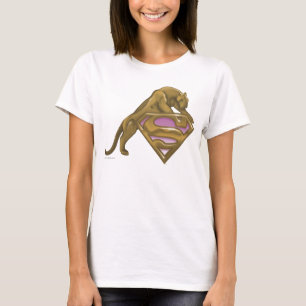 Supergirl Golden Cat Tee Shirt