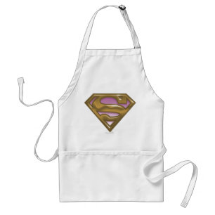 Supergirl Golden Logotyp Förkläde